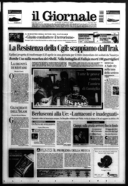 Il giornale : quotidiano del mattino